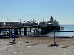Eastbourne Pier - the start of our day's walking